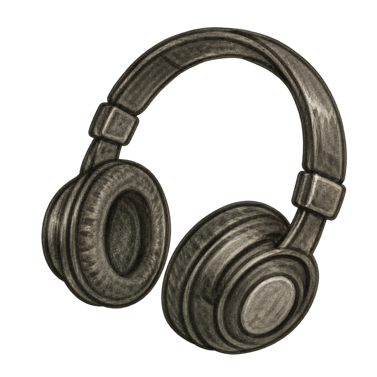 Black over-ear headphones